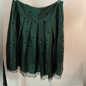 Beautiful green holiday skirt